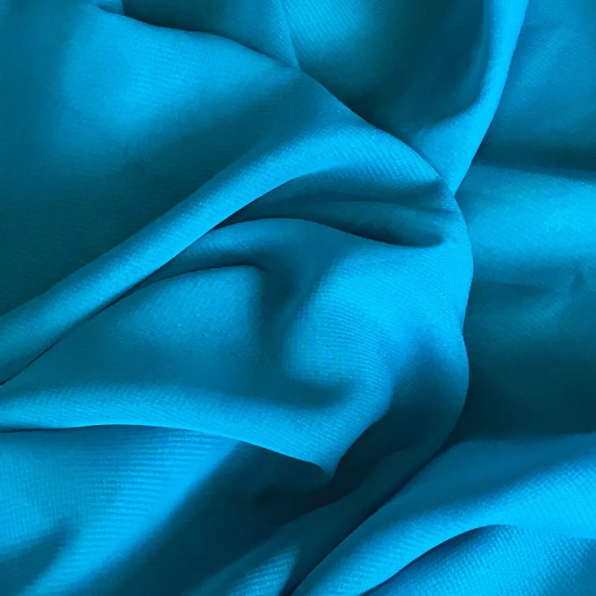 Chiffon Solid 60" - Turquoise