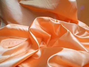 "China Silk" Polyester Habotai Lining - Orange