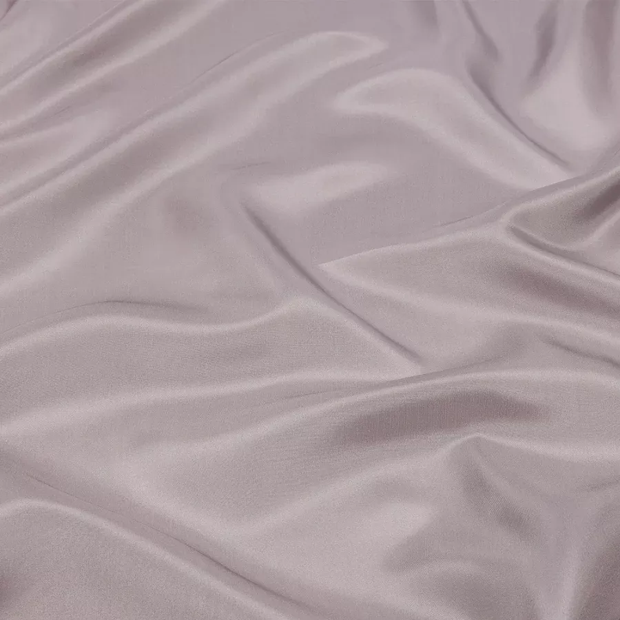 China Silk/Silk Habotai – Silver – Premium Collection Fabric