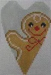 Chris Lewis Gingerbread Man Heart