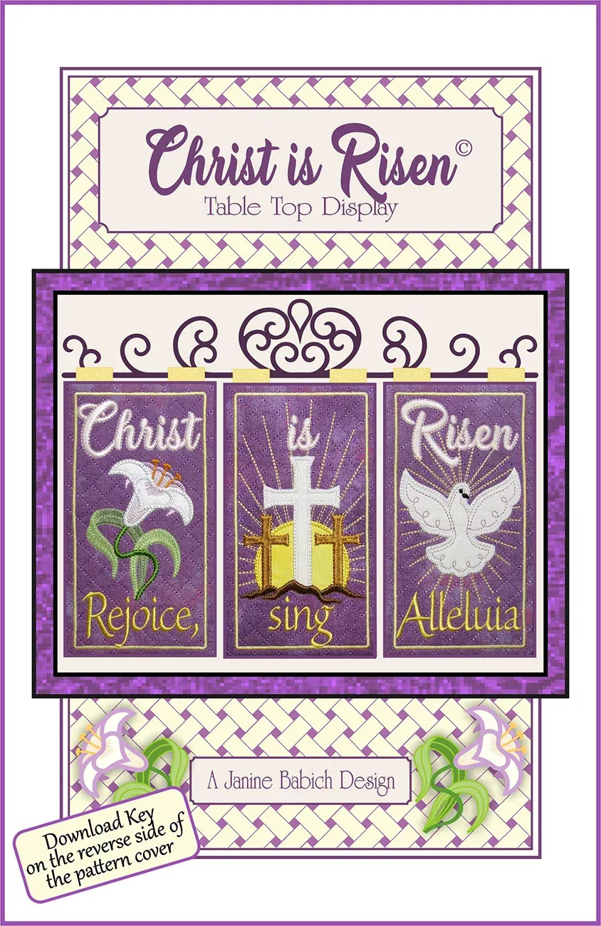 Christ Is Risen Table Top Display