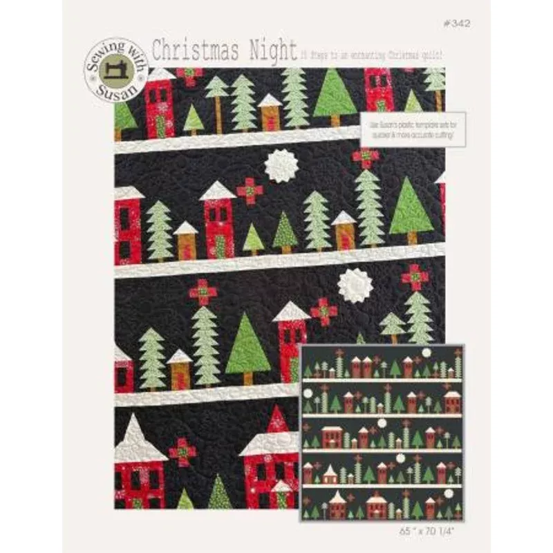 Christmas Night Quilt Pattern – Suz’n Quilts