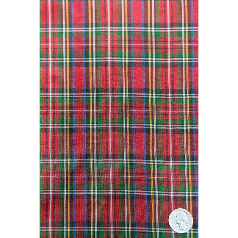 Christmas Plaid Organza Plaids