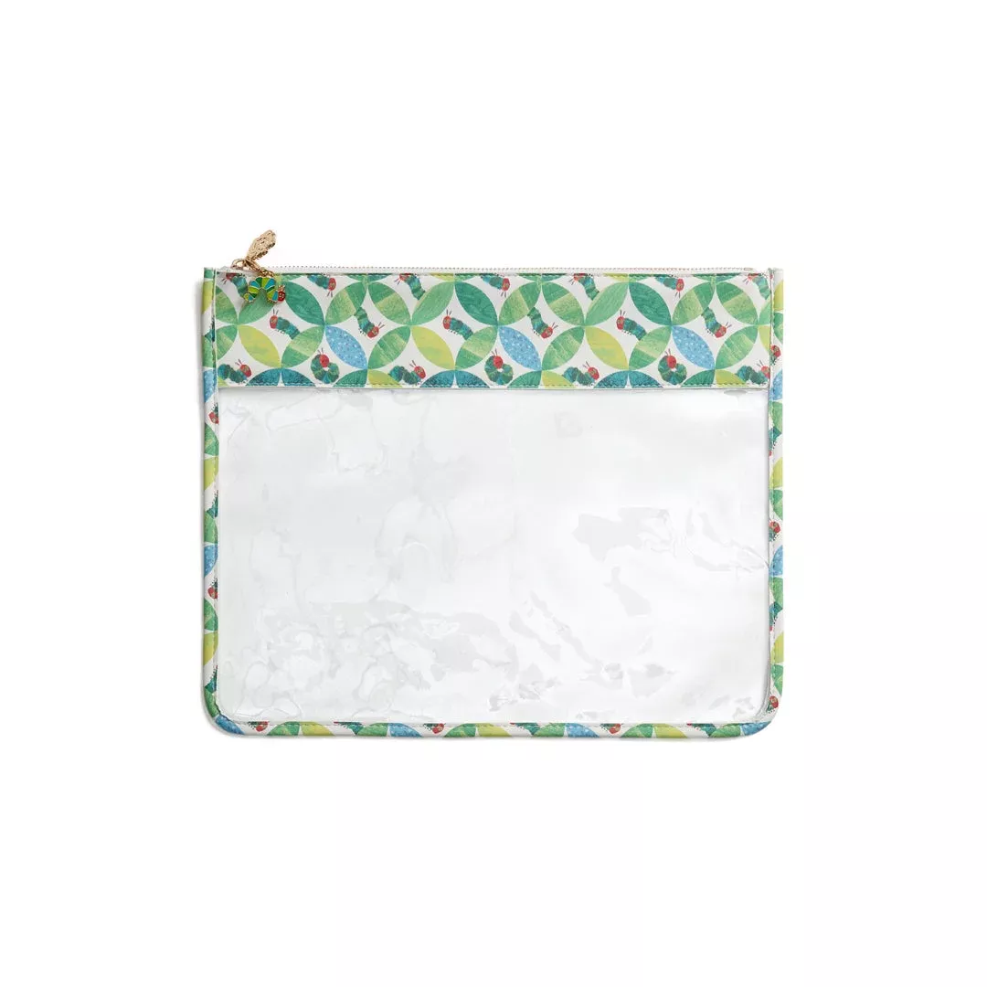 Circle Leaf Caterpillar Project Bag