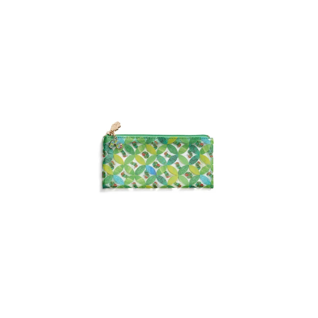 Circle Leaf Caterpillar PVC Project Bag