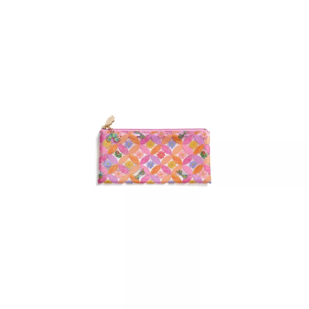 Circle Leaf Flower/Butterfly PVC Project Bag