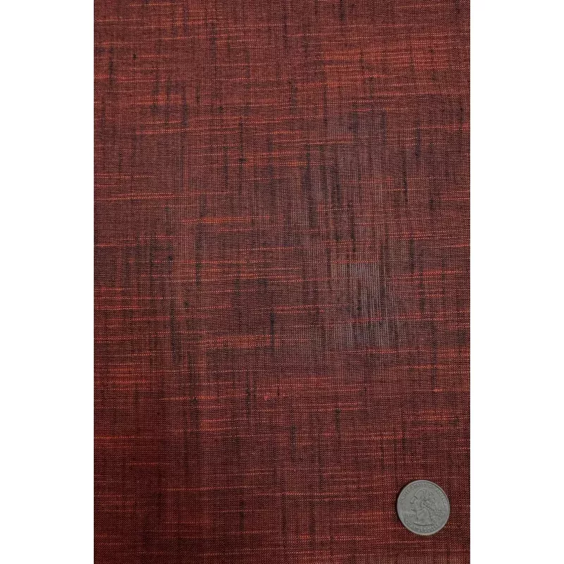 Clay Red Abstract Cotton Novelty COT-158-05
