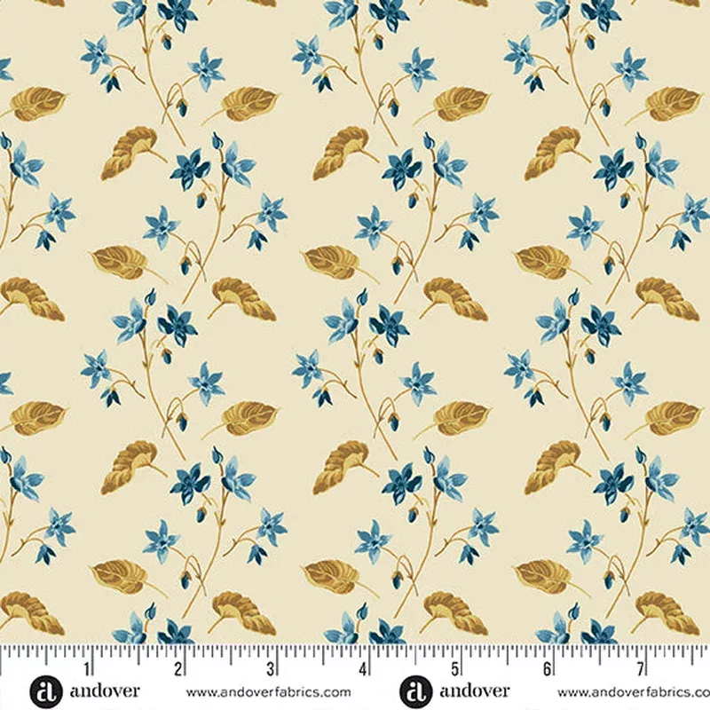 AN Clematis Shell-Beach House by Laundry Basket Quilts