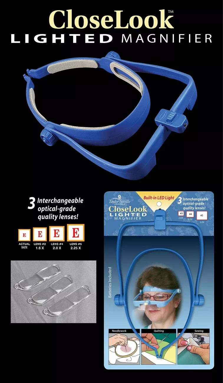 Close Look Lighted Magnifier