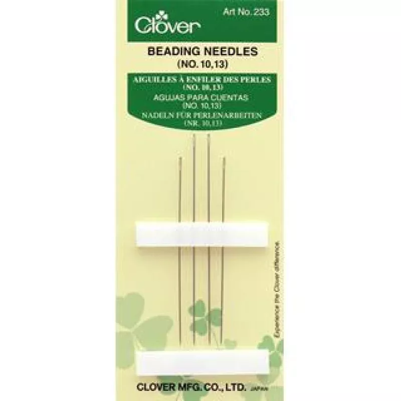 Clover Beading Needles 10-13