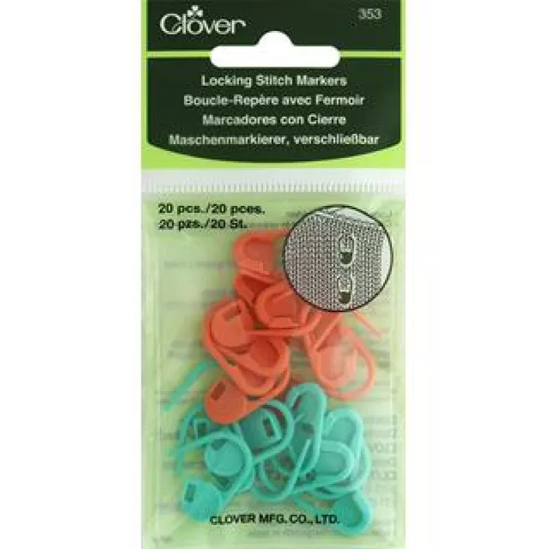 Clover Locking Stitch Marker