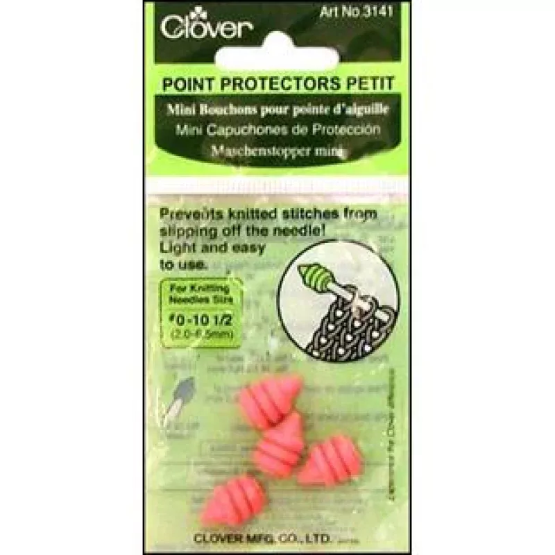 Clover Point Protector Petite Needle 0-10.5 4pc