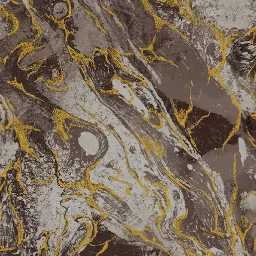 Cocoa Marbled Earth Cotton 44”/45″ Fabric Per Yard
