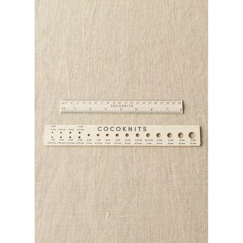 Cocoknits Ruler & Gauge Set