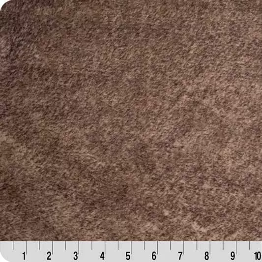 Coffee Cake Luxe Cuddle Glazed Encore 58"/60" Fabric per yard