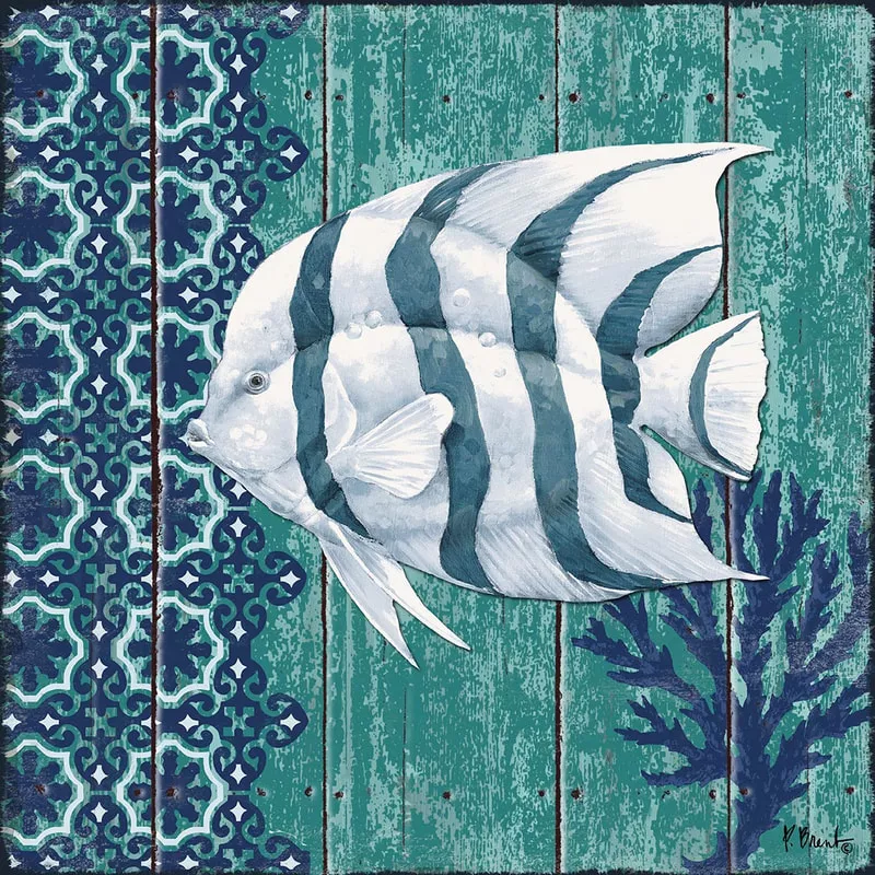 The Collection Designs – Indigo Sea X