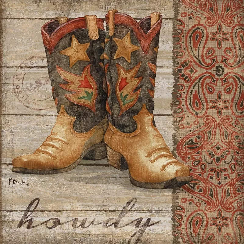The Collection Designs – Wild West Boots II