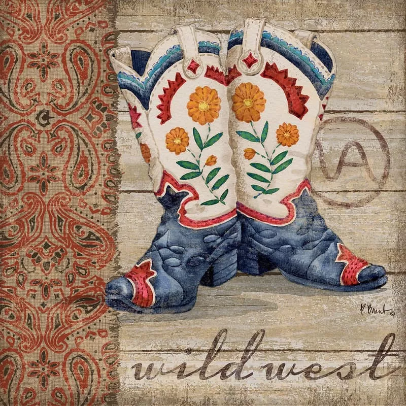 The Collection Designs – Wild West Boots IV