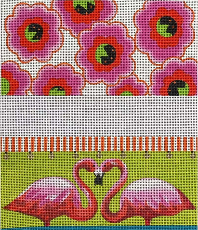Colors of Praise – Flamingo Floral Eyeglass Case