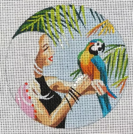 Colors of Praise – Girl with Parrot