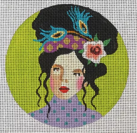 Colors of Praise – Lady on Lime Green