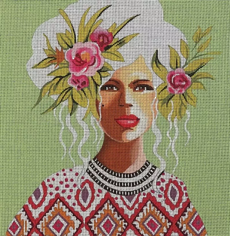 Colors of Praise – White Haired Lady