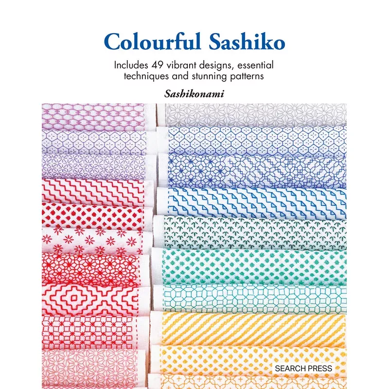 Colourful Sashiko by Sashikonami