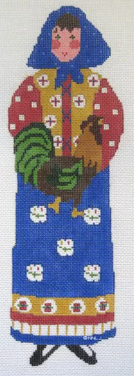 Cooper Oaks – Lady w/Rooster