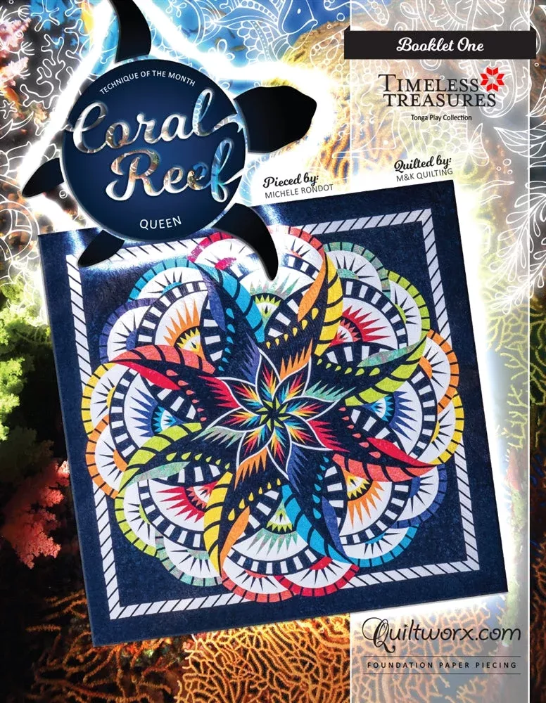 Coral Reef Pattern – Quiltworx – JNQ00274P2