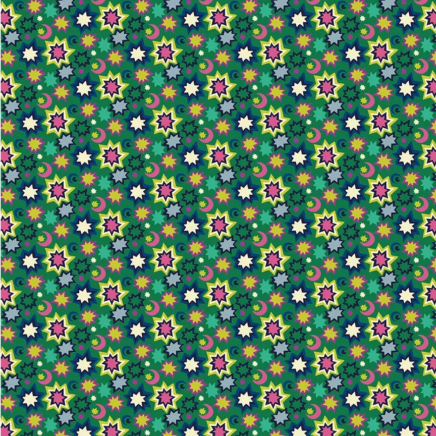 Cosmos – Stardust in Martian – Sally Kelly – 55152D-5 – Half Yard (Preorder)