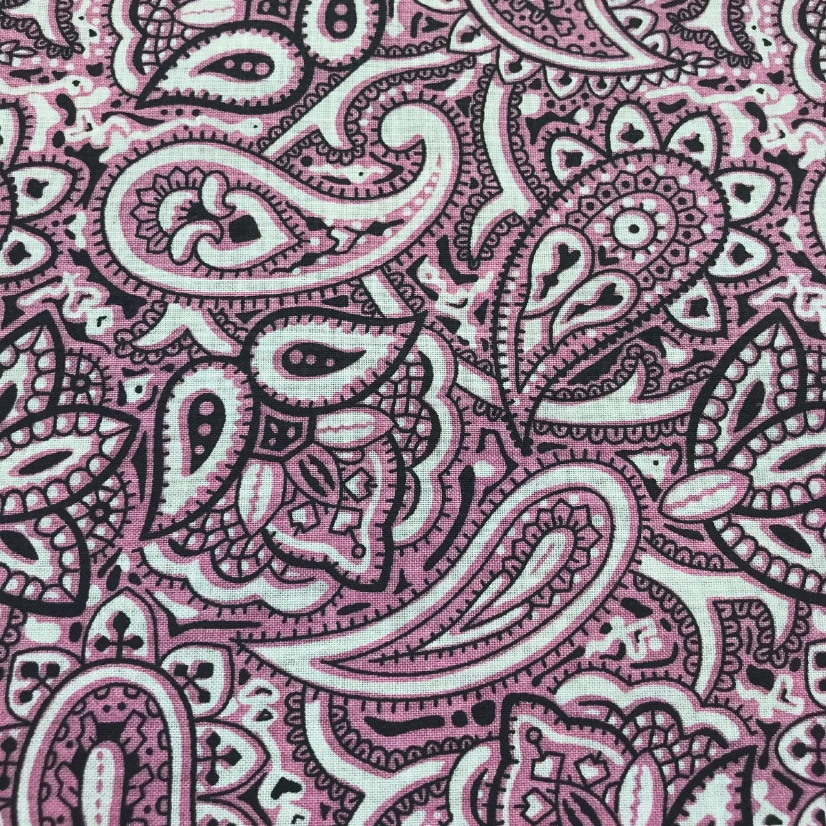 Cotton Bandana Print - Style #2 - Pink