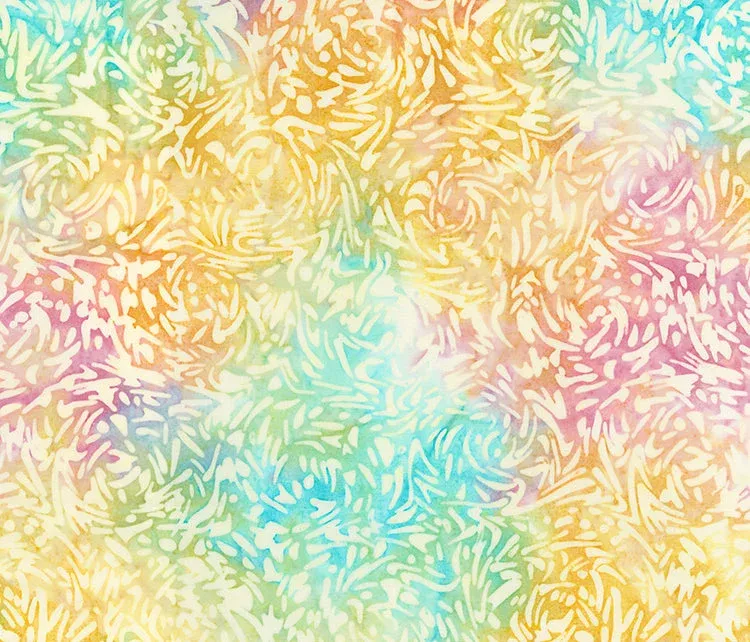 Cotton Batik in Ivory – Banyan BFFs by Banyan Batiks – Half Yard (Preorder)