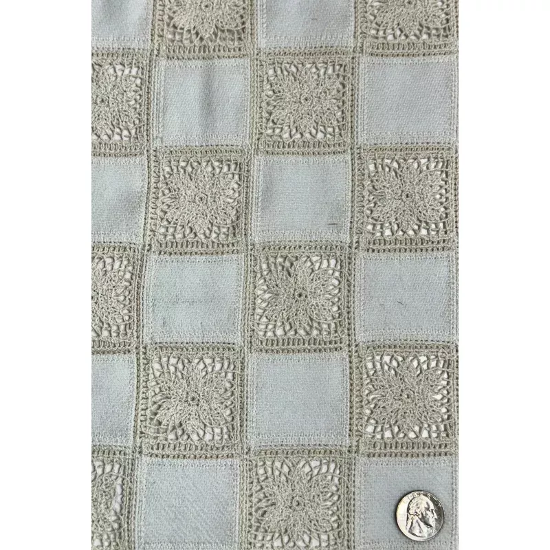 Cotton Corded Embroidery Fabric COT-218