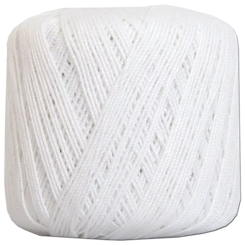 Cotton Crochet Thread – Size 3 – White- 140 yds