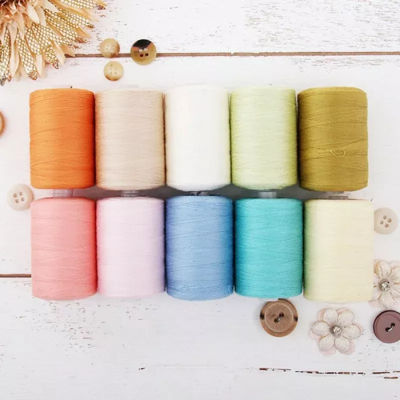 Cotton Quilting Thread Set – 10 Spring Tones – 1000 Meters