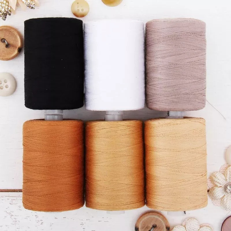 Cotton Quilting Thread Set – 6 Quilting Tones – 1000 Meters