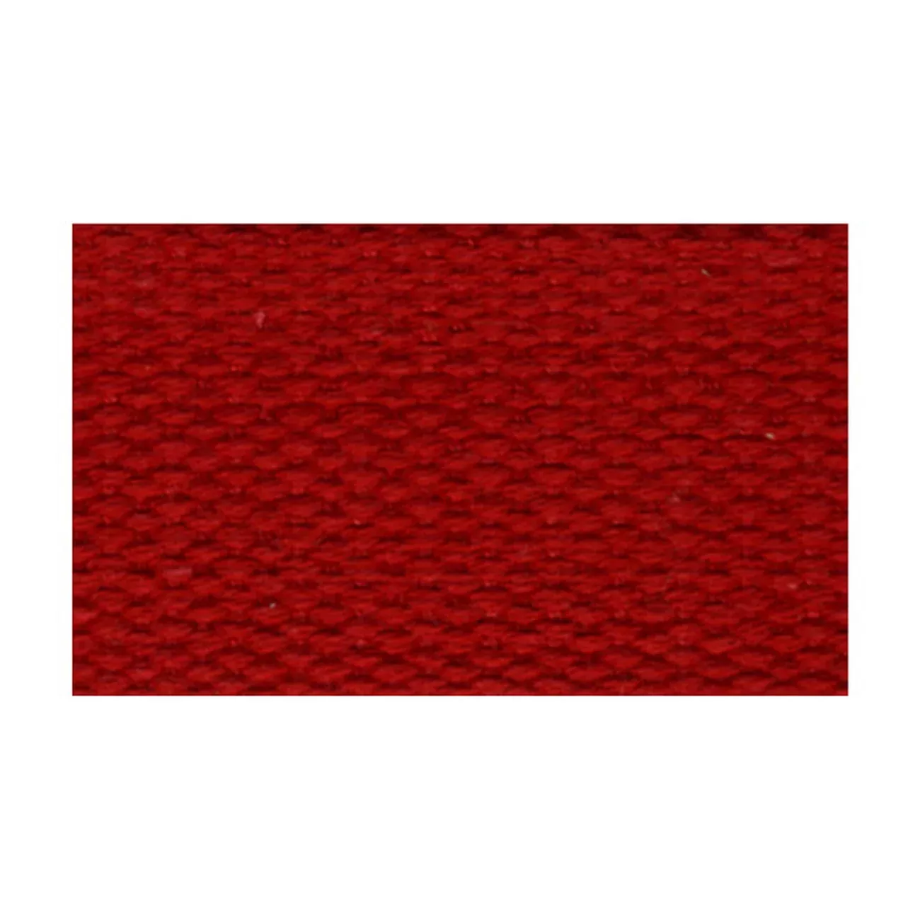 Cotton Webbing 25mm Red