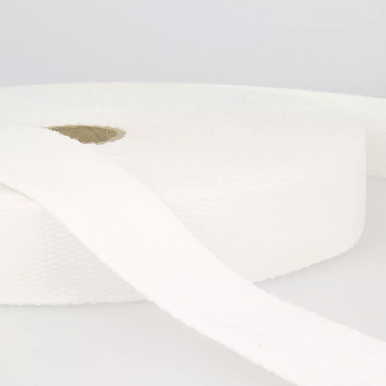 Cotton Webbing 40mm White