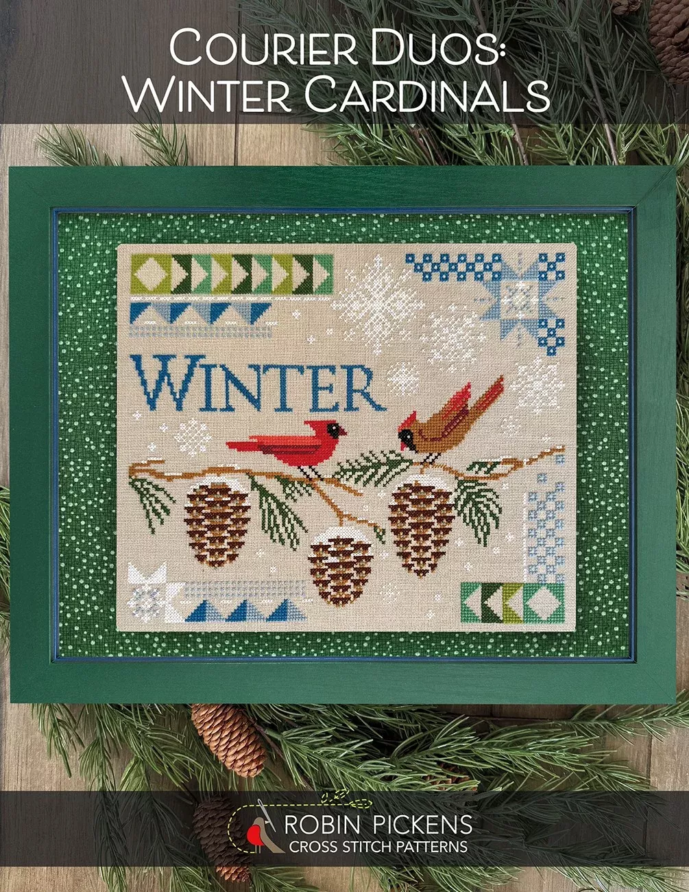 Courier Duos: Winter Cardinals