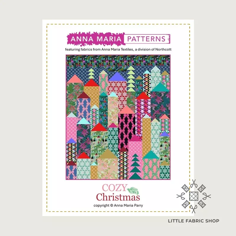 Cozy Christmas | Quilt Pattern | Anna Maria Textiles