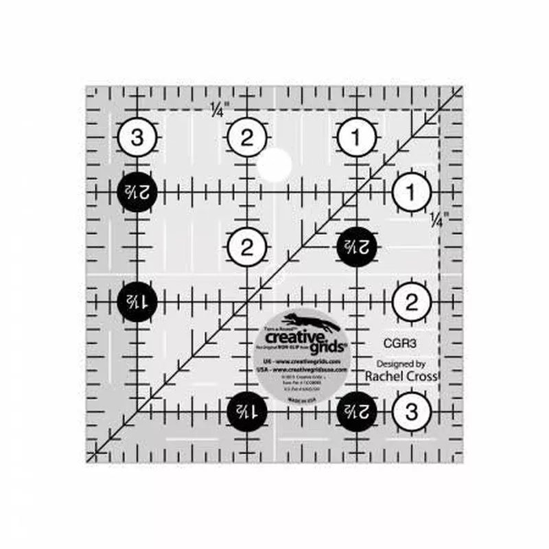 Creative Grids (CGR3) 3.5 Square Ruler