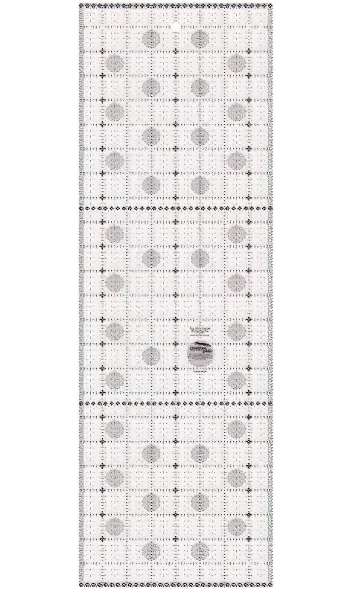 Creative Grids Charming Itty Bitty Eights Rectangle XL 8×24 Quilt Ruler CGRPRG5