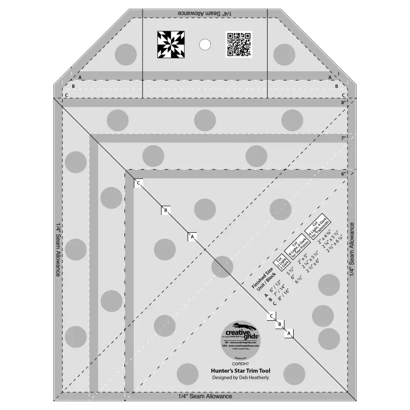 Creative Grids Hunter's Star Trim Tool