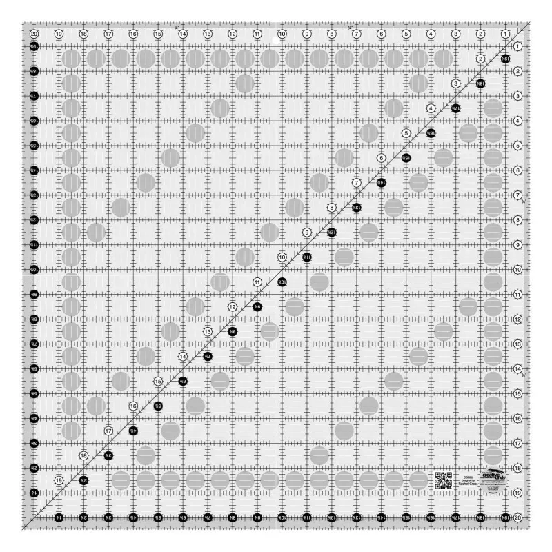 Creative Grids Quilt Ruler 20-1 /2in Square