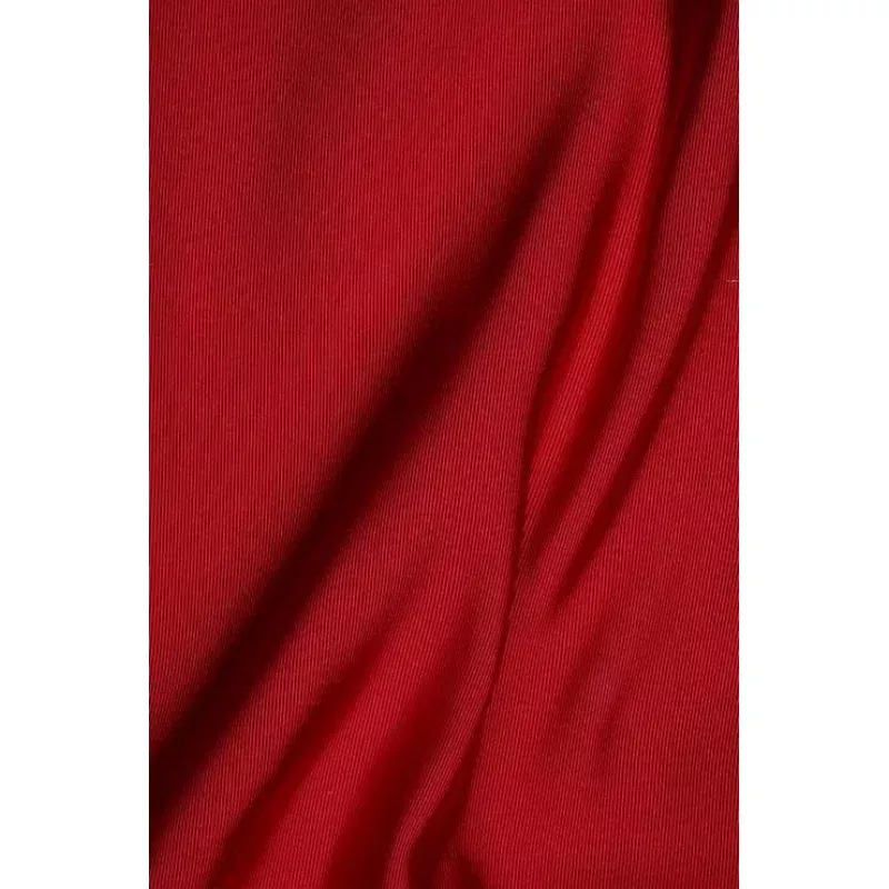 Crimson Silk Faille Fabric
