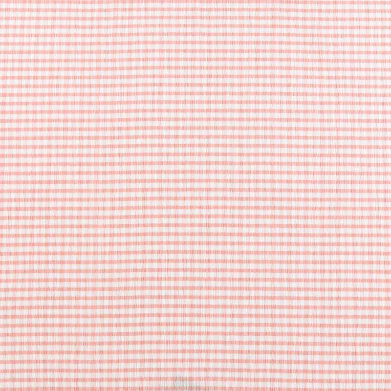 Crinkled Polyester – CHANTAL – 004 – Salmon