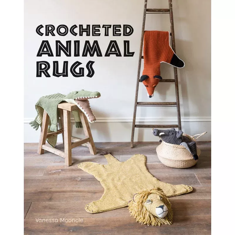Crocheted Animal Rugs by Vanessa Mooncie