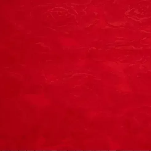 Cuddle 3 Extra Wide Rose Burnout Limited Edition Scarlet Fabric per yard