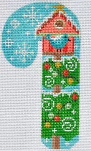 Danji Birdhouse Candy Cane