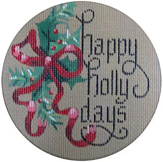 Danji Designs – Ornament, Happy Holly Days